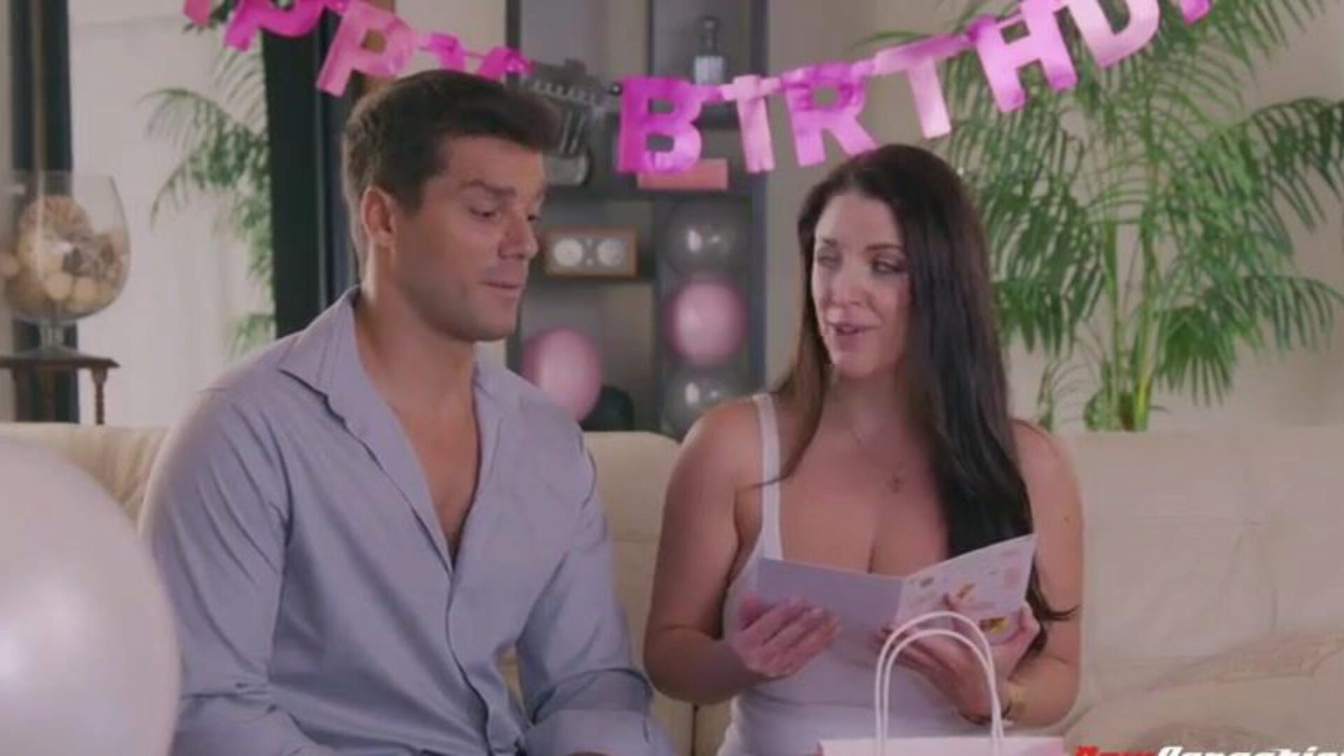 Angela White Surprised With Birthday Fuck